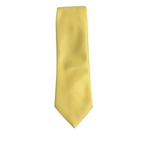 Yves Saint‎ Laurent Neckwear Yellow Silk Blend Tie for Men